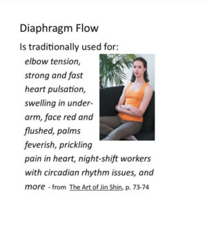 Jin Shin self help Diaphragm Flow video recording
