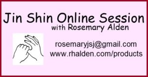 Jin Shin Online Session with Rosemary Alden