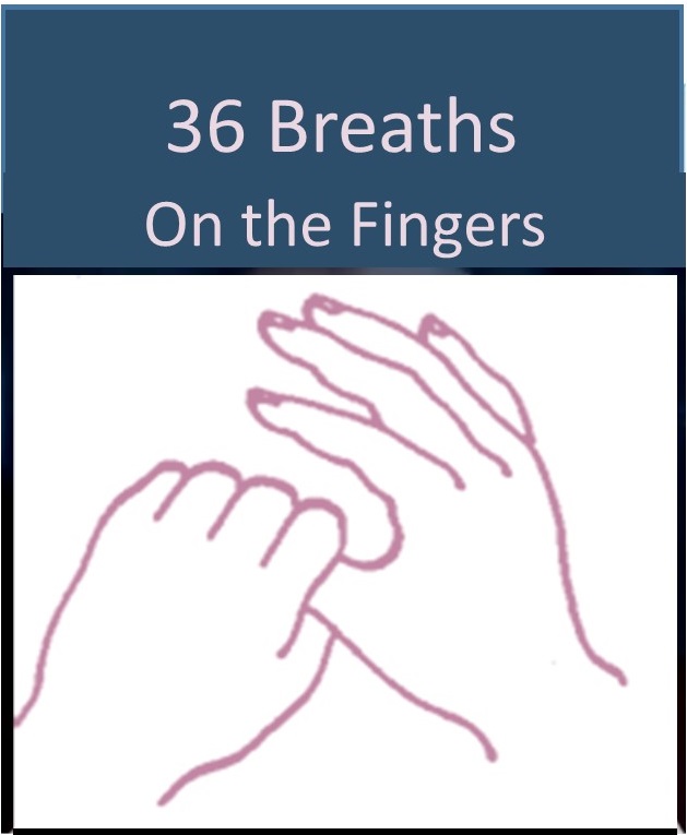 36 Breaths On Fingers Jin Shin Self Help